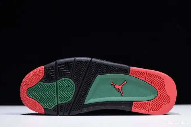 Rep Red Jordan NRG GUCC 4 Black Gorge Green-Varsity AQ3816-063 Air 0504